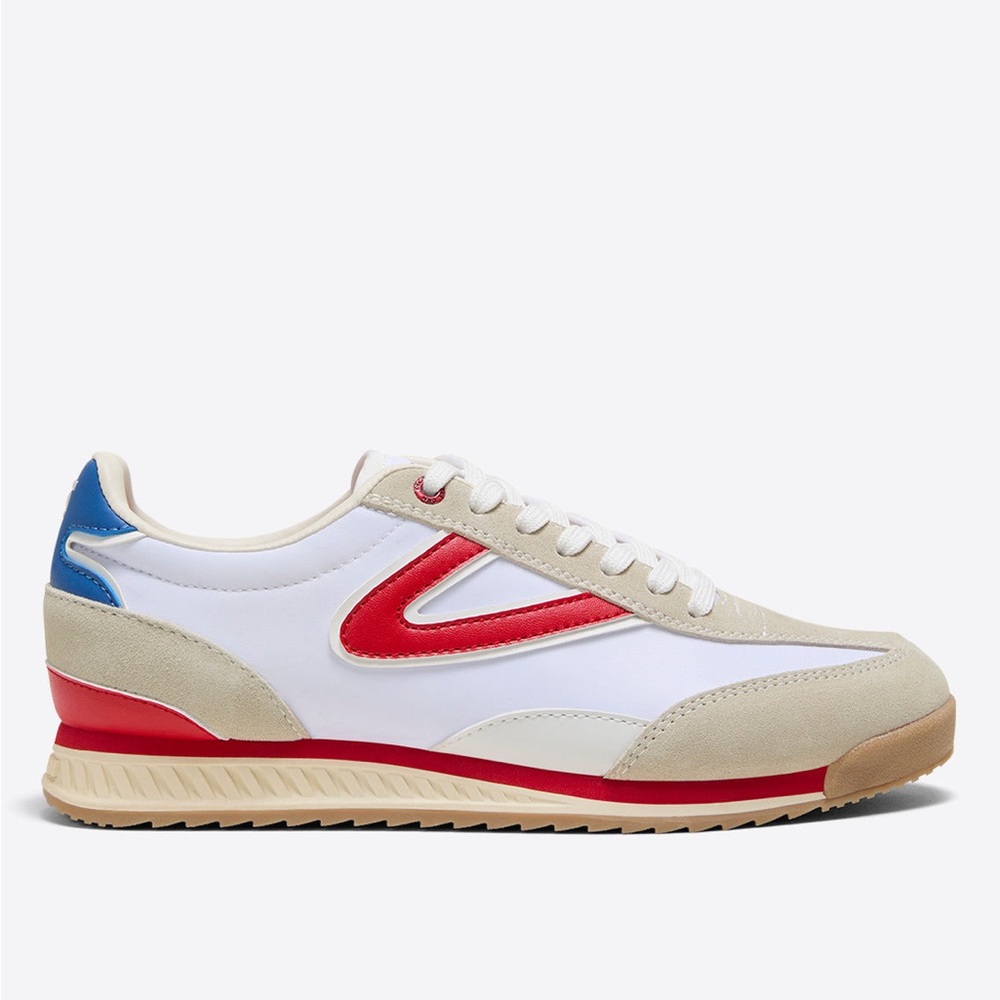 Draper James Tretorn White, Red, and Blue Women's Sneakers - Picture 3 of 4
